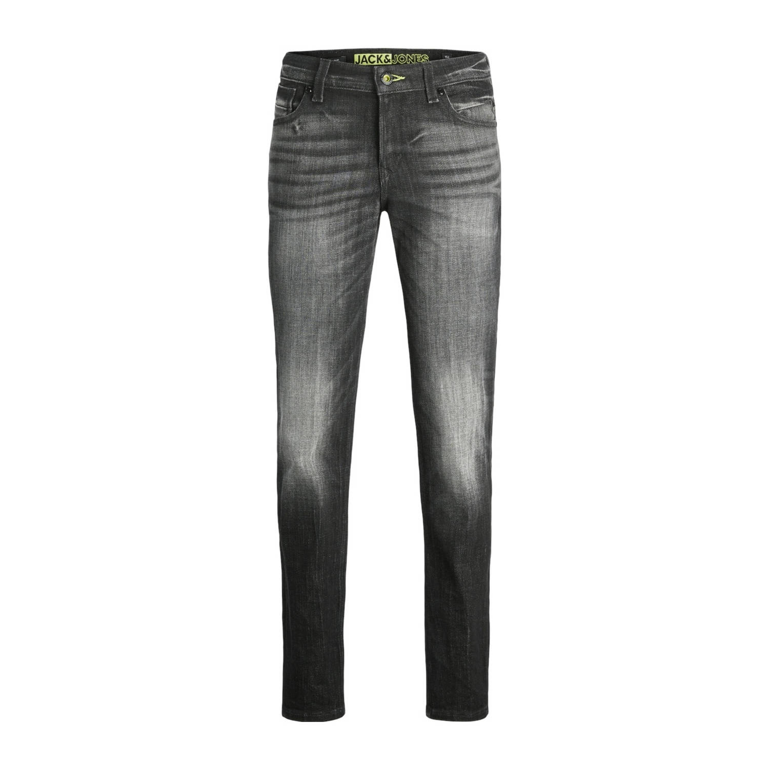 JACK & JONES JUNIOR slim fit jeans JJIGLENN JJBLAIR black denim