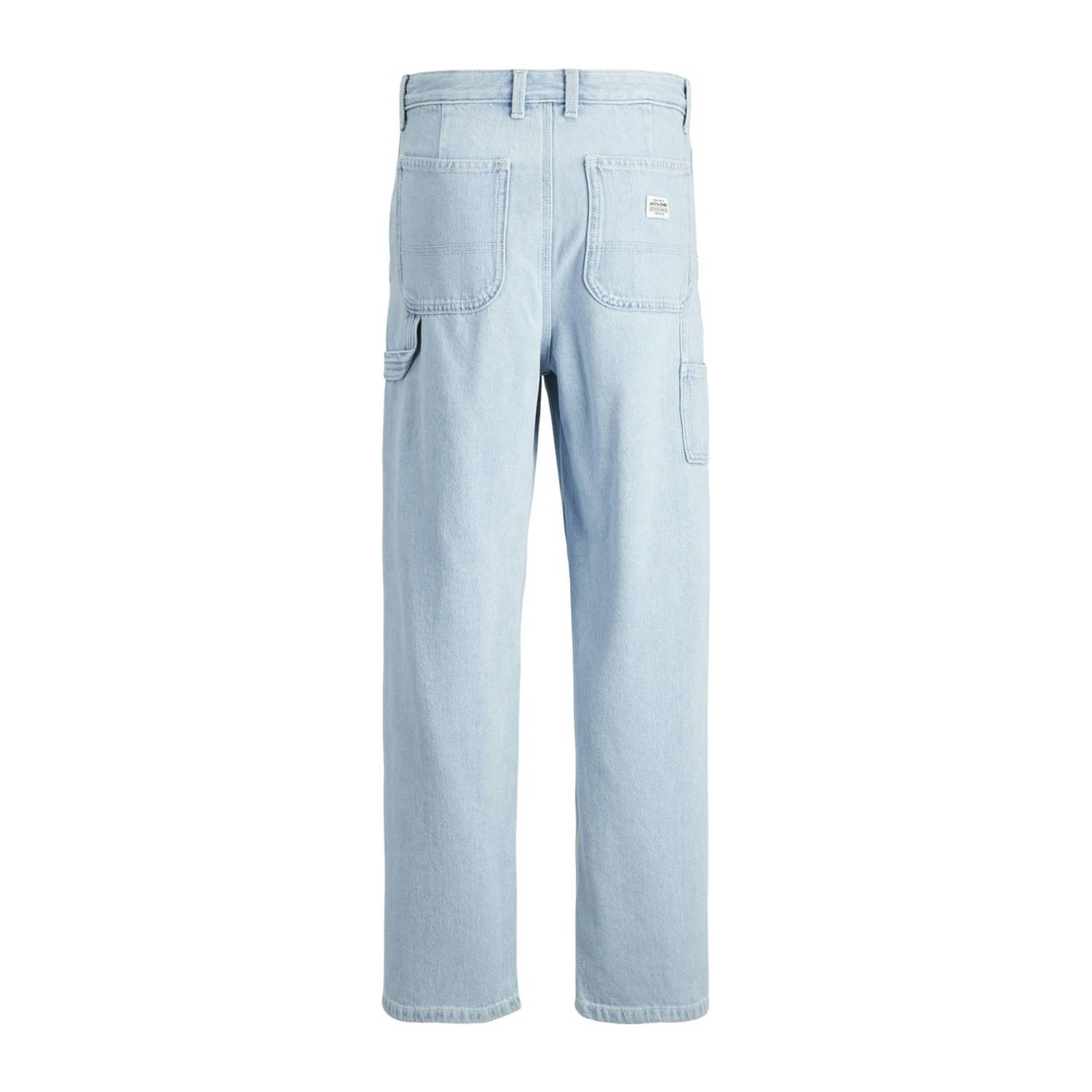 JACK & JONES JUNIOR loose fit jeans JJIALEX JJCARPENTER blue denim