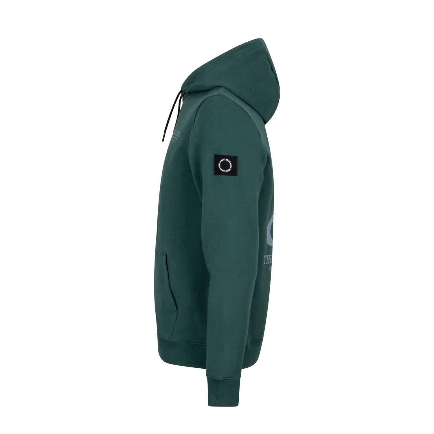 Rellix hoodie met backprint donkergroen