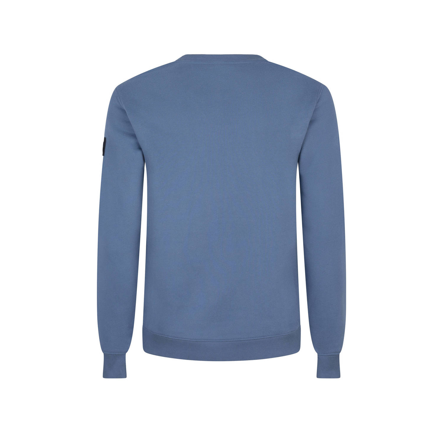 Rellix sweater met logo staalblauw