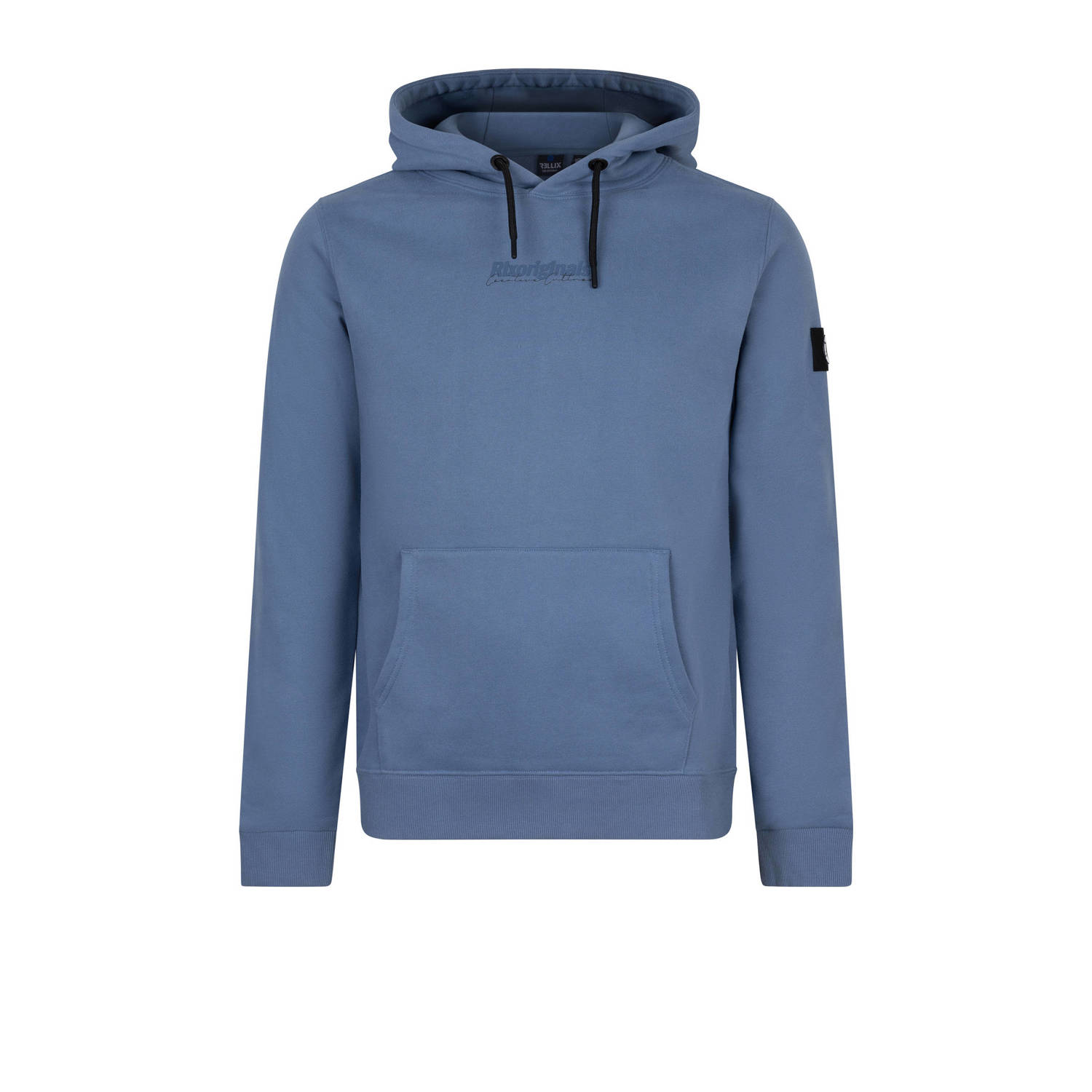 Rellix hoodie met logo blauw