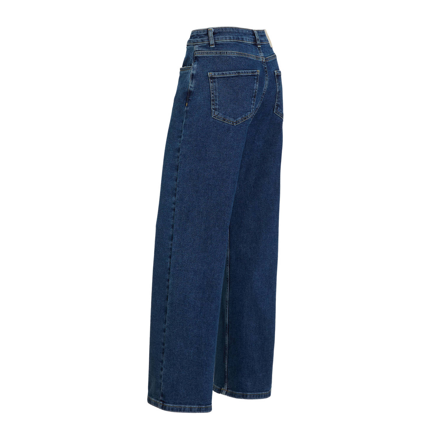 Colourful Rebel high waist straight leg jeans Gaias High Rise medium blue denim