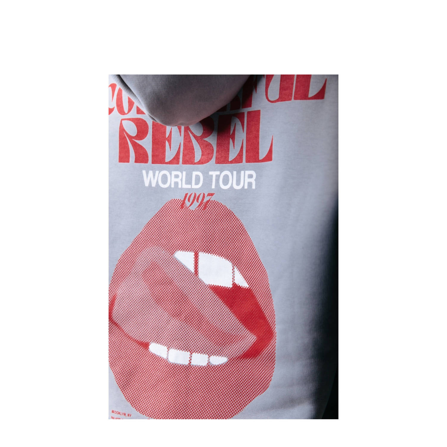 Colourful Rebel sweater grijs