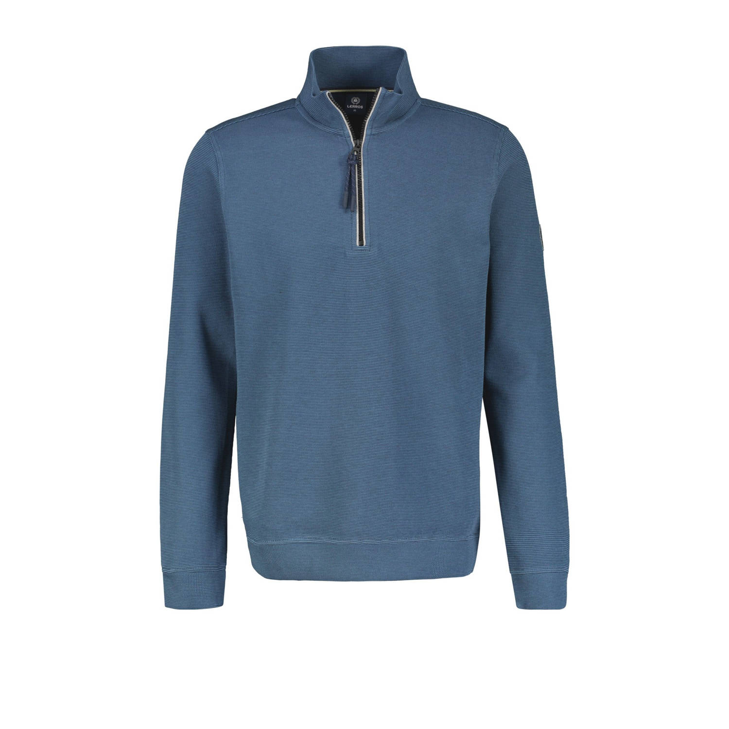 Lerros Sweatshirt met ritskraag