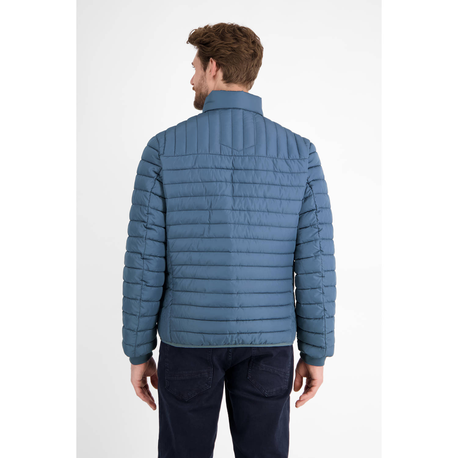 LERROS gewatteerde jas blauw