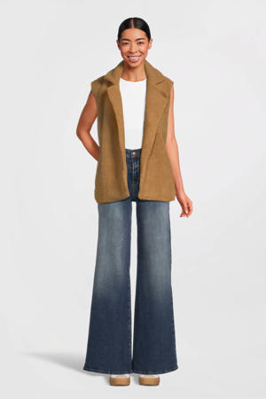 gilet lichtbruin