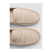 thumbnail: Mango   suède mocassins beige