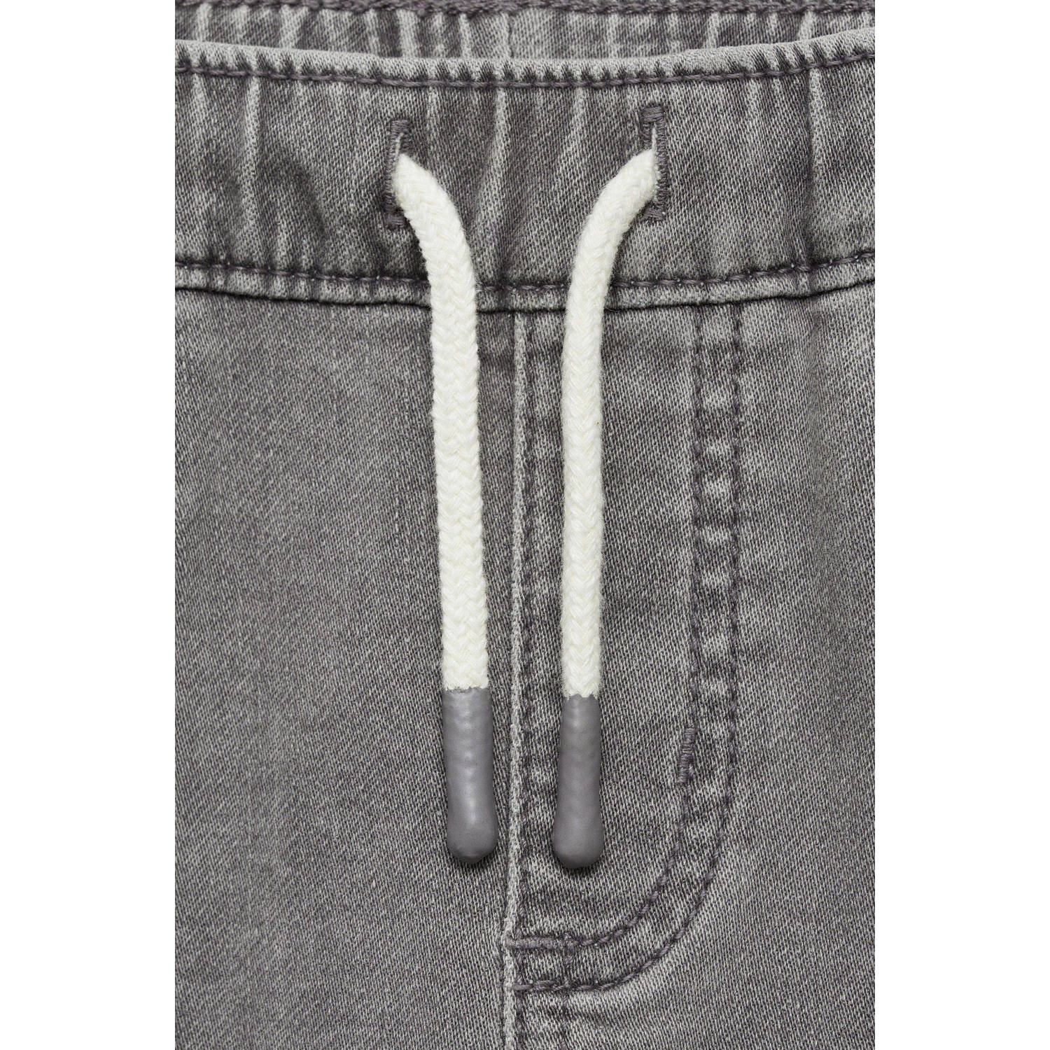 Mango Kids slim fit jeans grey