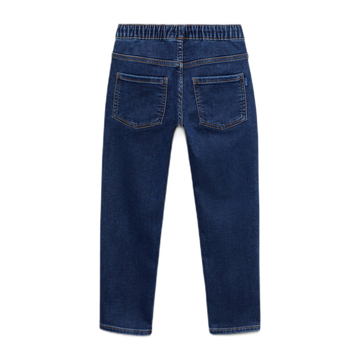Mango Kids slim fit jeans dark blue