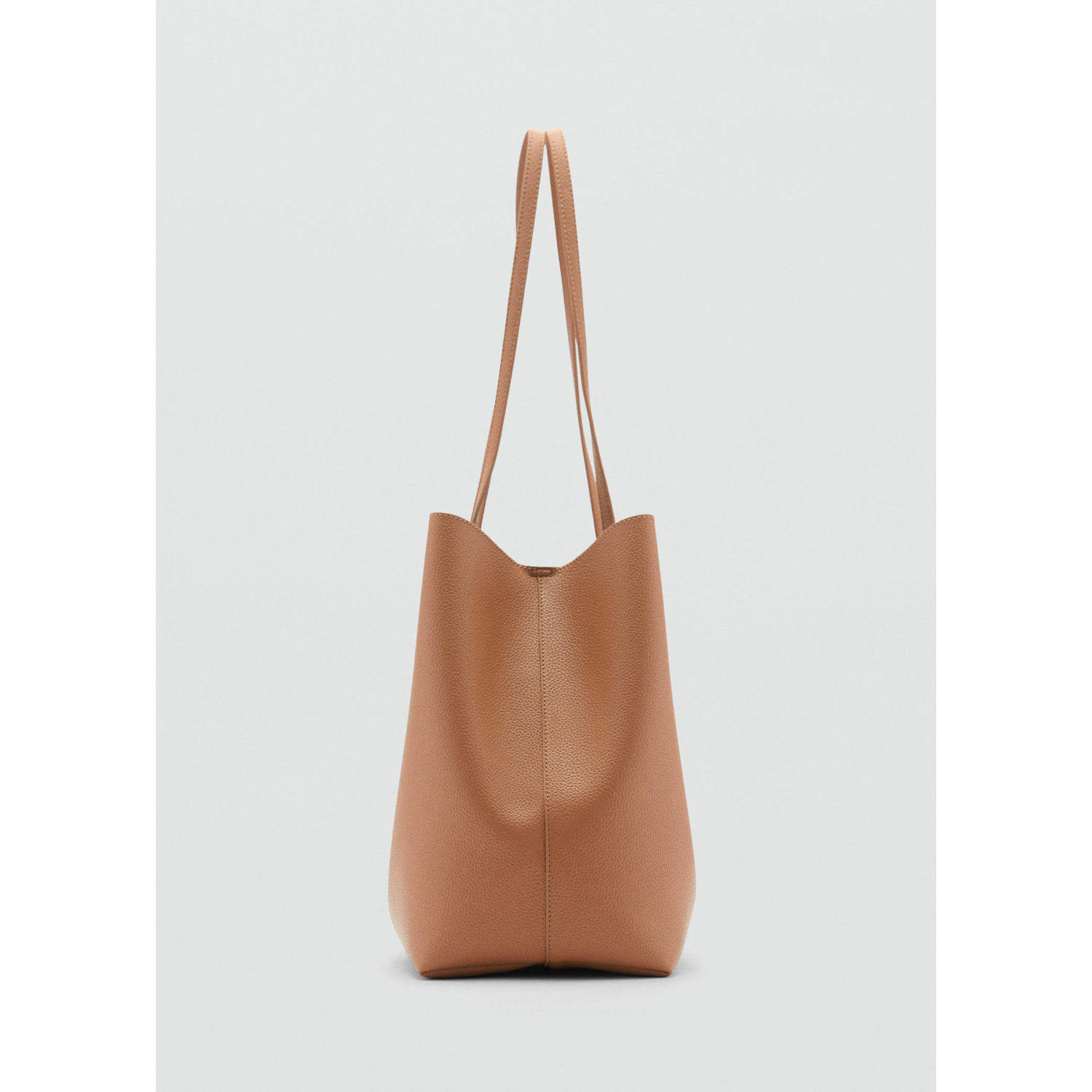 Mango shopper lichtbruin