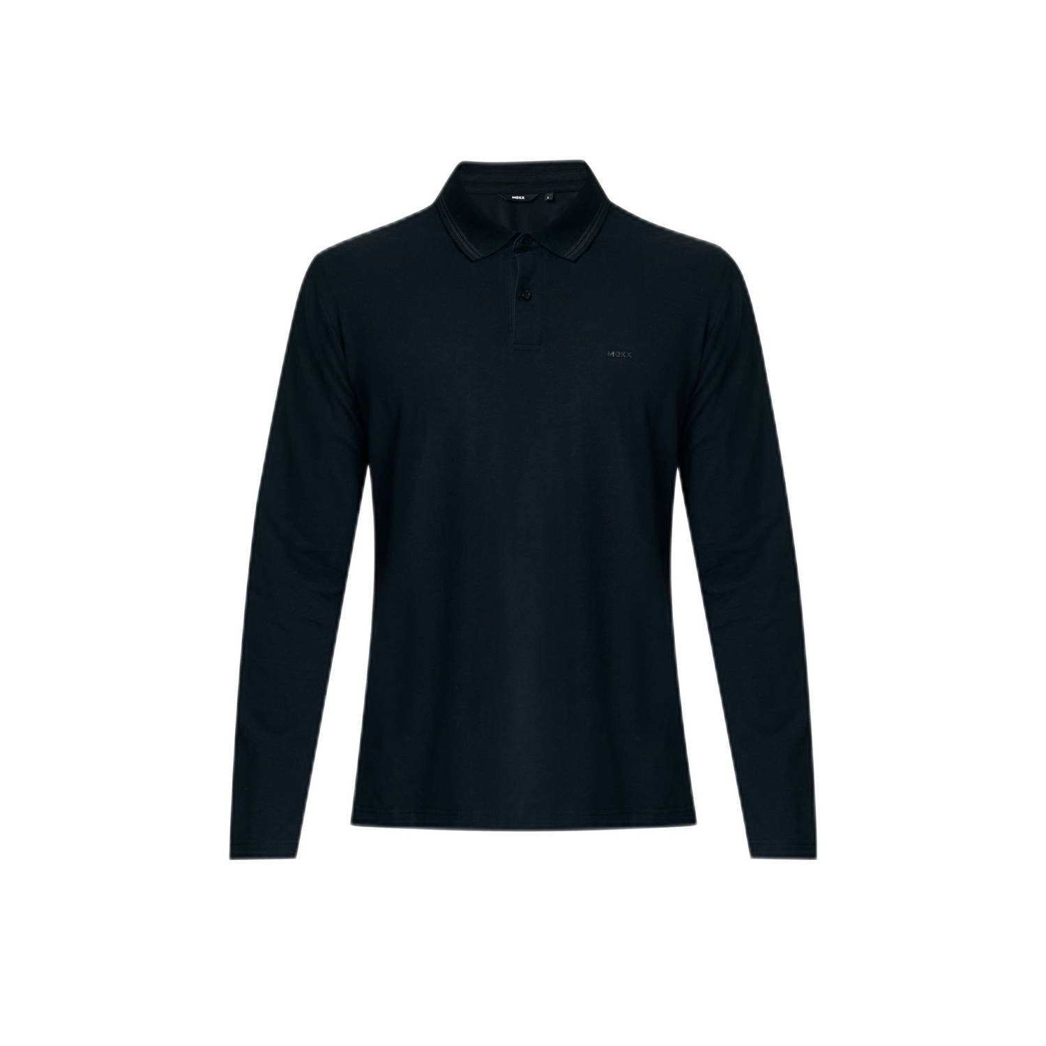 Mexx regular fit polo BAS zwart