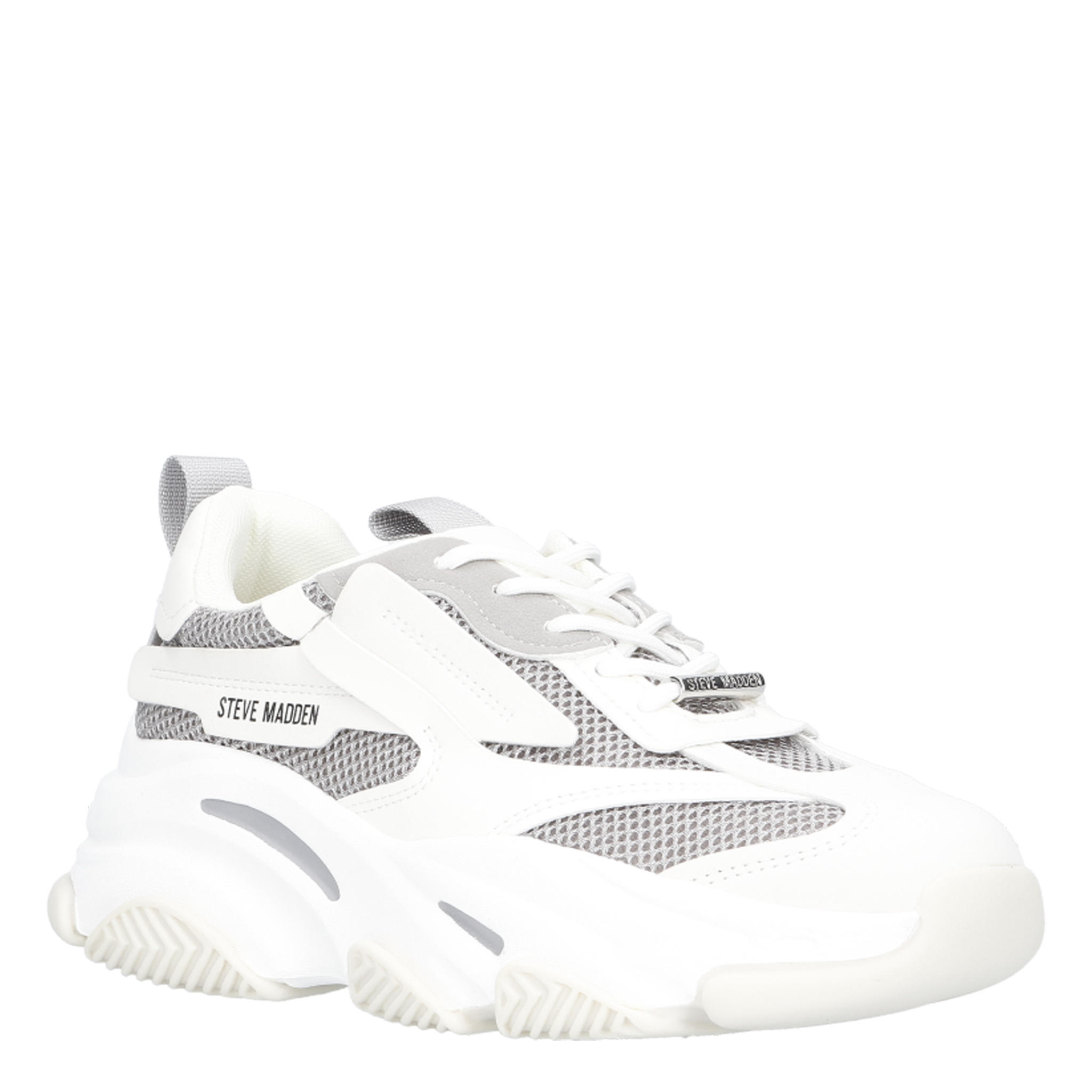 Steve Madden Possession E Chunky Sneakers Grijs ecru Wehkamp steve-madden-possession-e-chunky-sneakers-grijs-ecru-wehkamp
