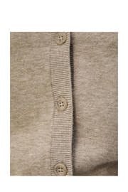 thumbnail: OBJECT gebreid vest OBJTHESS taupe