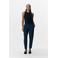 OBJECT slim fit pantalon OBJLISA donkerblauw