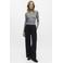 OBJECT wide leg pantalon met krijtstreep OBJLISA
