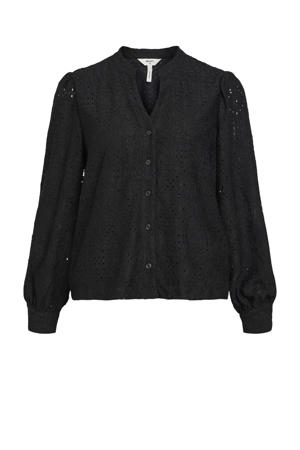 blouse OBJFEODORA zwart