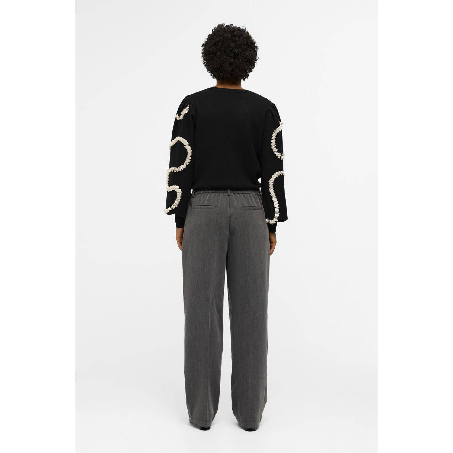 OBJECT high waist wide leg pantalon OBJSIGRID
