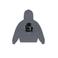BLACK BANANAS hoodie JR. 3D CONVOY met backprint donkergrijs