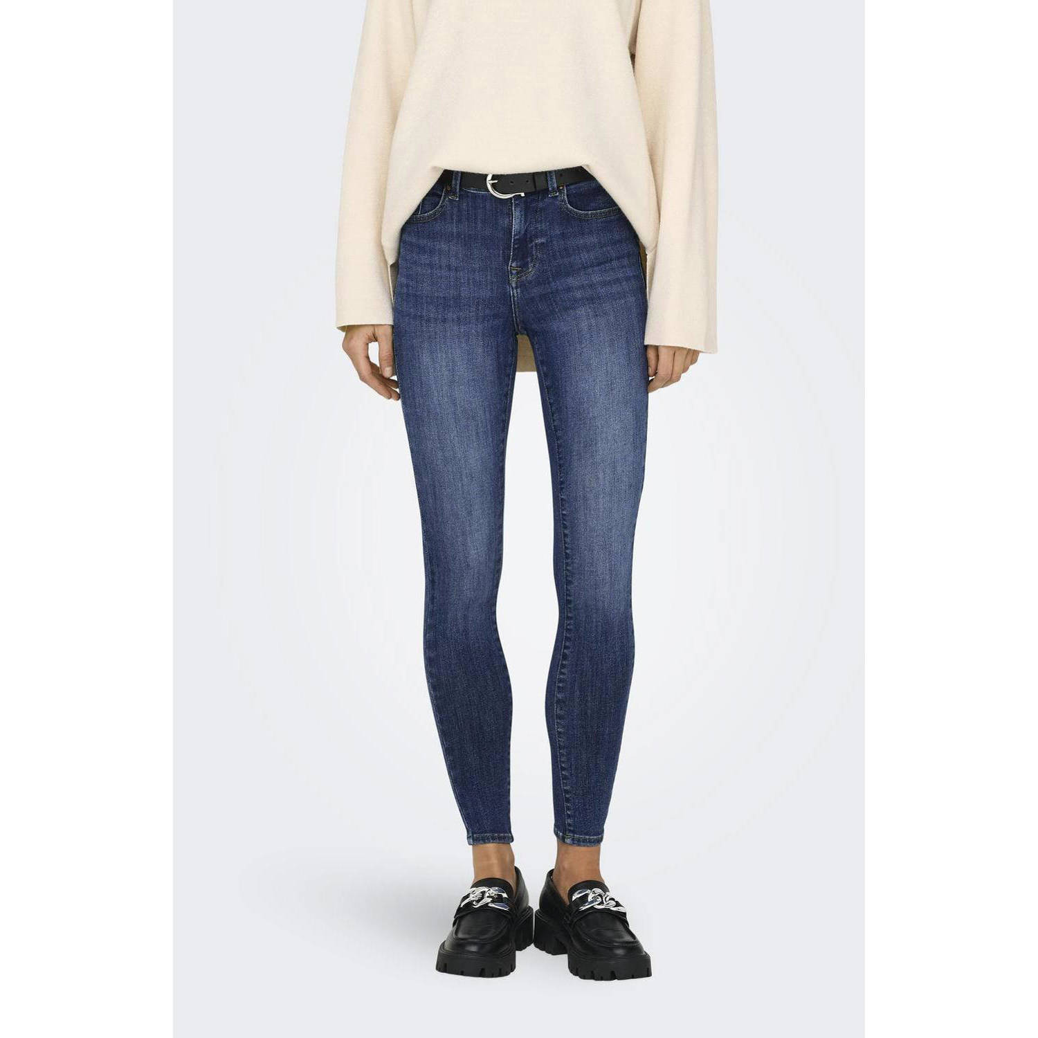 Only Skinny fit jeans ONLPOWER MID SK PUSHUP DNM TAI012 NOOS