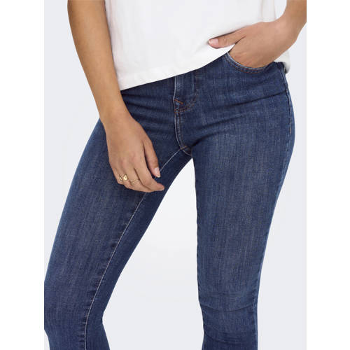 ONLY skinny jeans ONLPOWER dark blue denim afbeelding