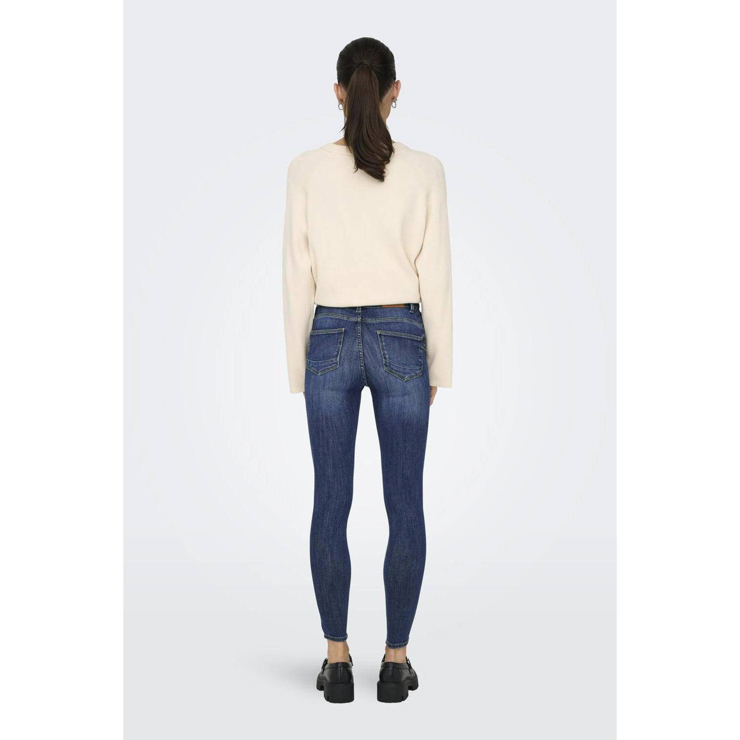 ONLY skinny jeans ONLPOWER dark blue denim