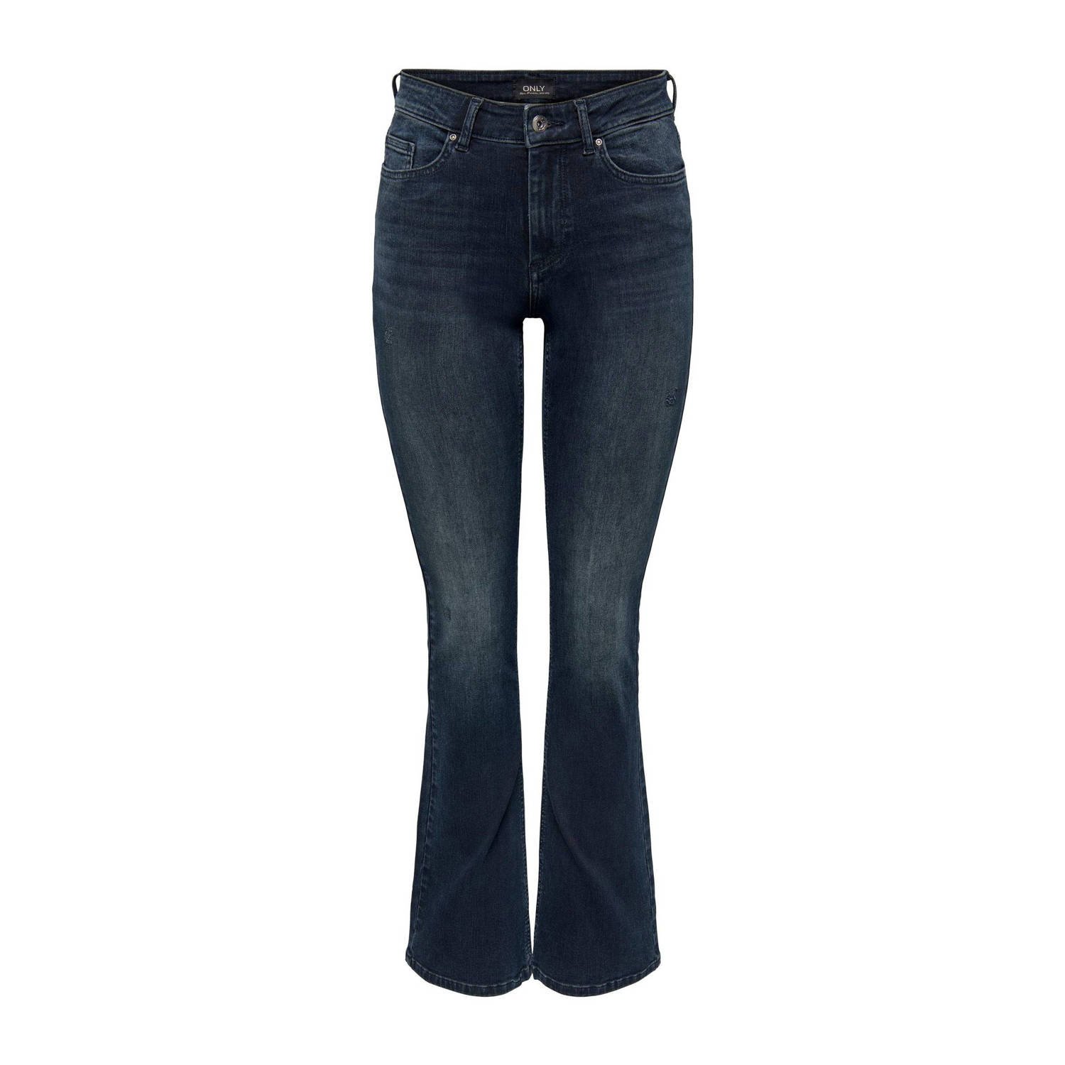 Only Wijd uitlopende Denim Jeans Collectie voor Herfst Winter Blue Dames