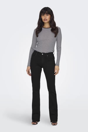 flared jeans ONLBLUSH black denim
