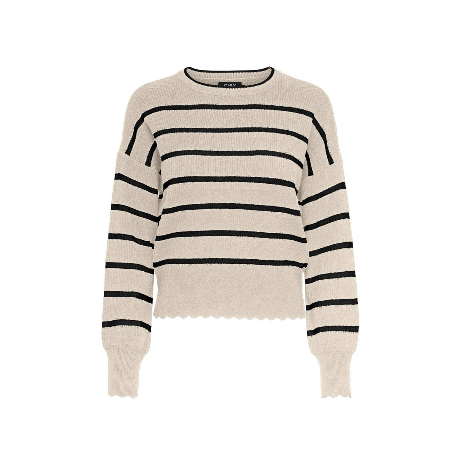 ONLY gebreide trui beige