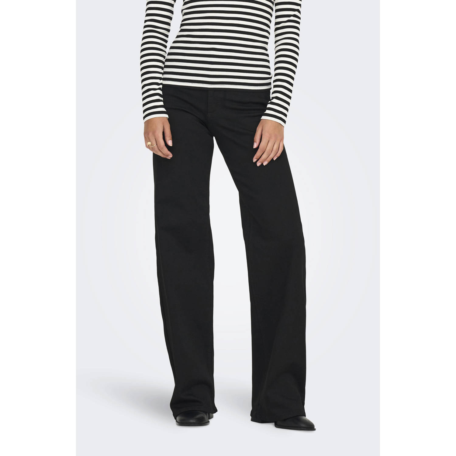 Only High-waist jeans ONLMADISON BLUSH HW WIDE DNM SOO796 NOOS