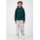 BLACK BANANAS hoodie met logo diepgroen/wit