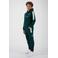 BLACK BANANAS hoodie diepgroen/wit