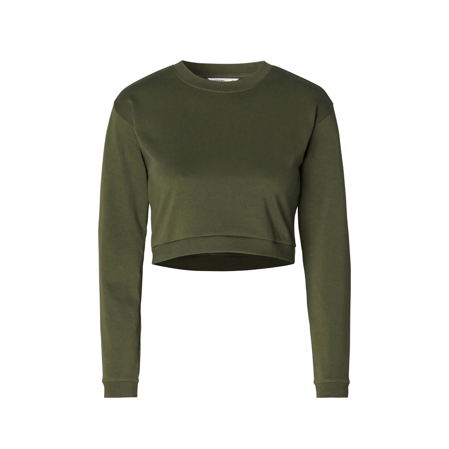 Noppies maternity crop zwangerschaps- en voedingstop Leela groen