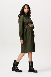 thumbnail: Noppies maternity zwangerschaps- en voedingsjurk Akaya groen