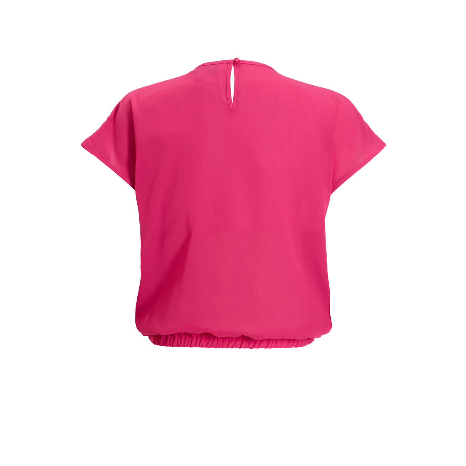 anytime top met pailletten roze
