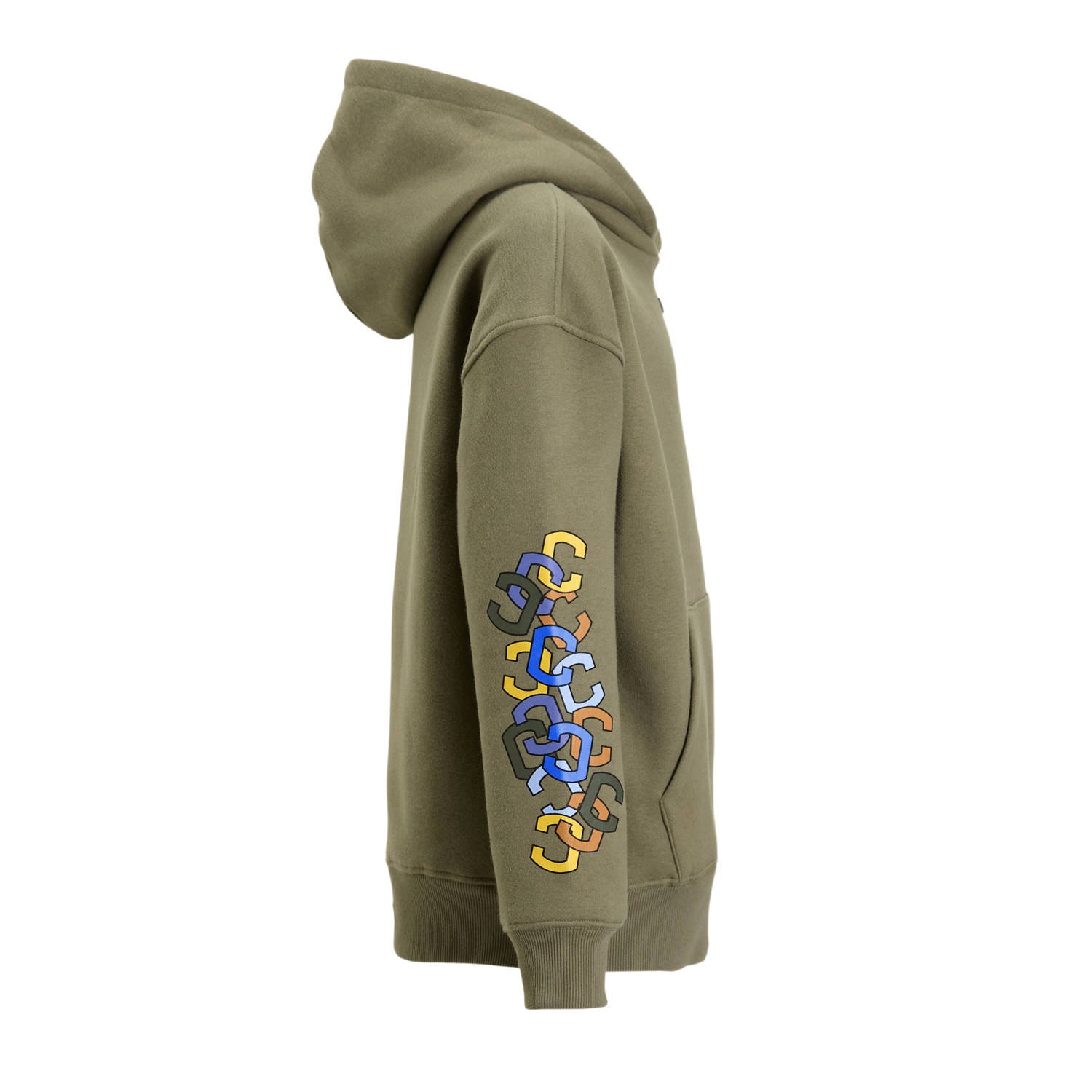 Coolcat hoodie Nelson khaki