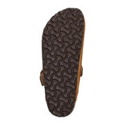 thumbnail: Birkenstock gevoerde suède clogs cognac