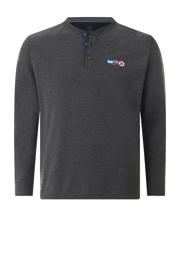 thumbnail: Jan Vanderstorm longsleeve JORNSEN Plus Size antraciet