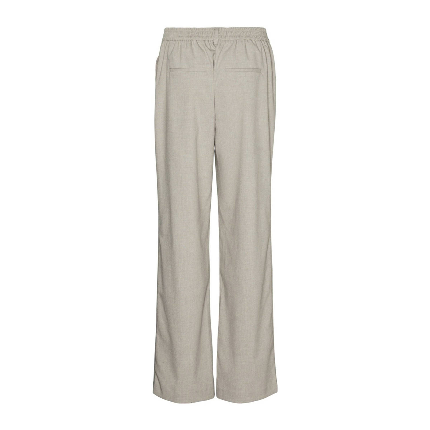 VERO MODA straight fit broek VMMAYA taupe