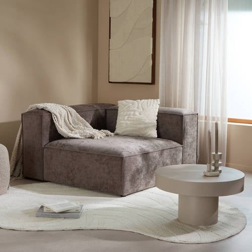 NOUS Living chaise links (modulair) Igor - steengrijs