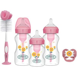 Giftset Brede halsfles roze