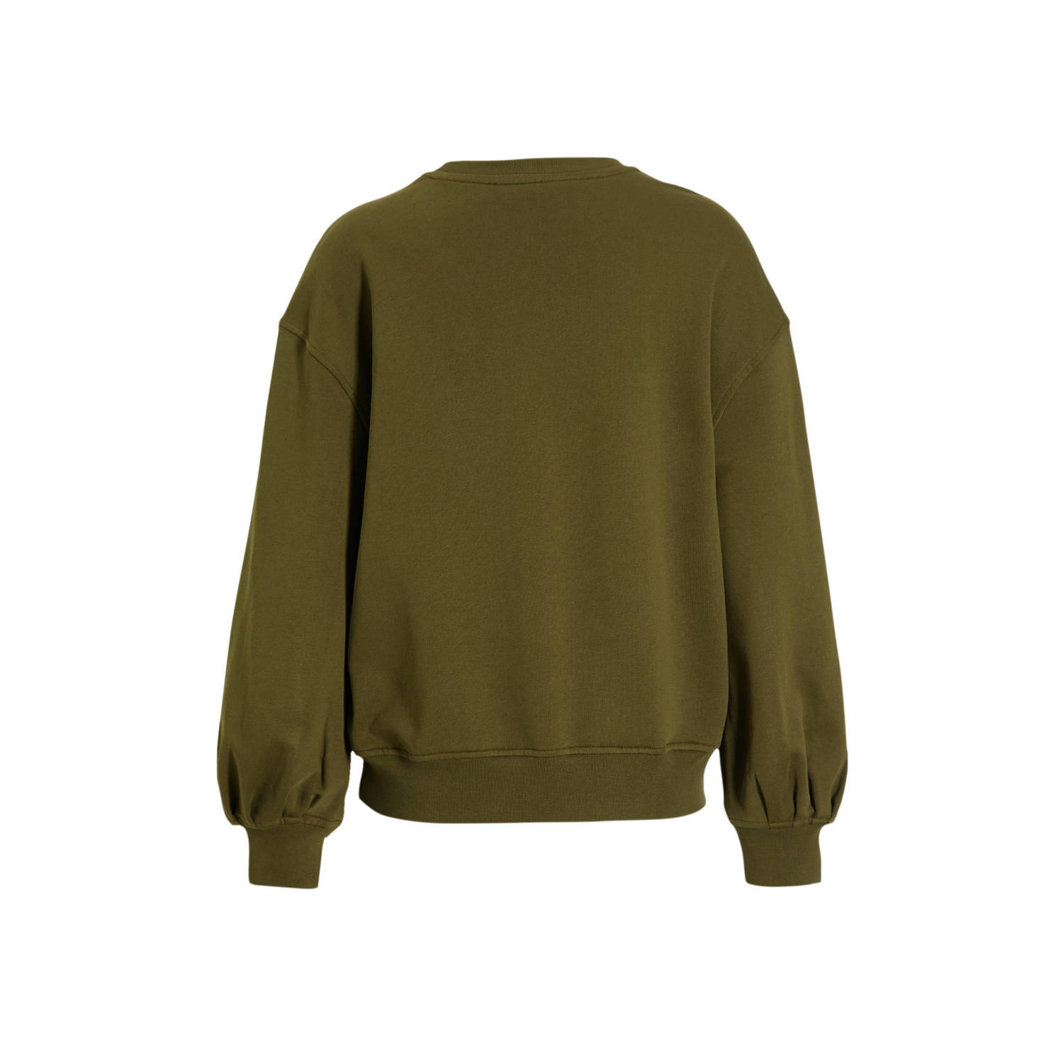 anytime sweater olijfgroen