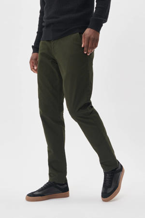 regular fit chino MABrent donkergroen