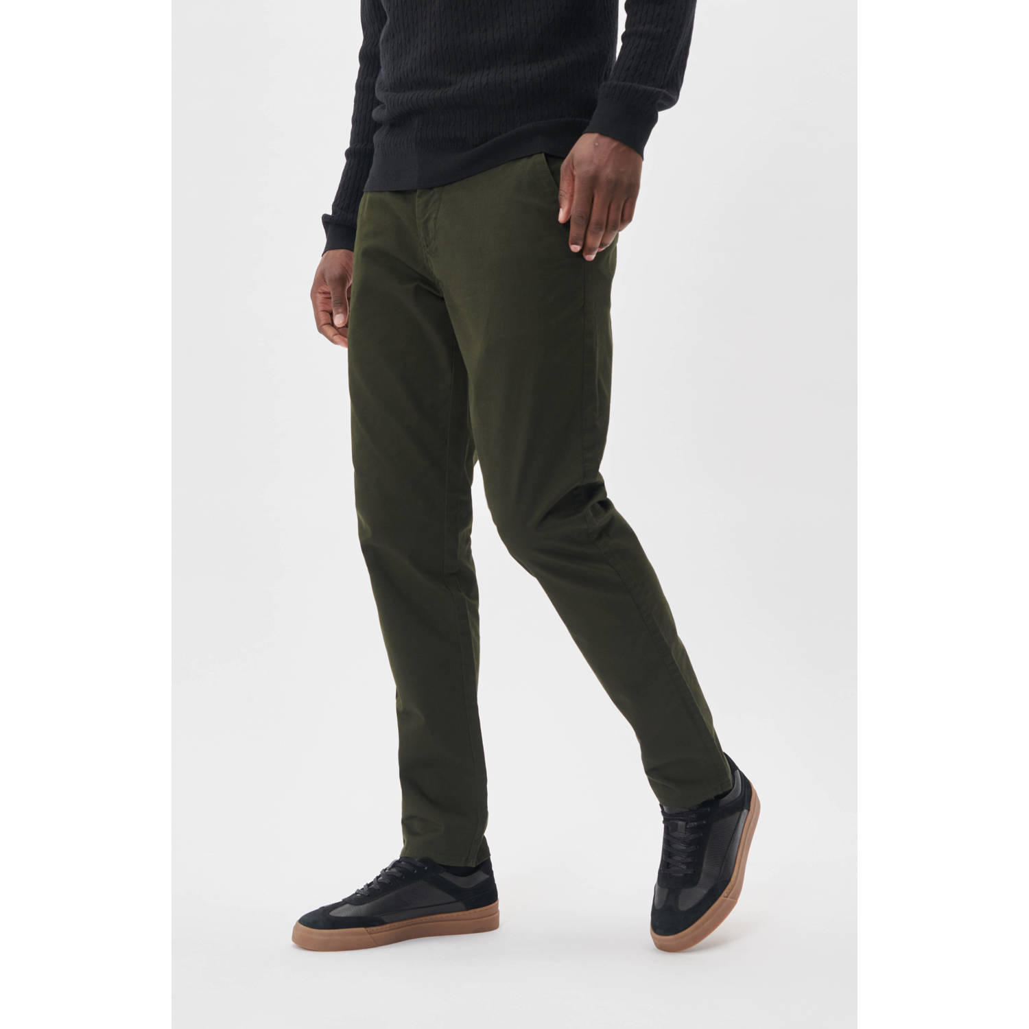 Matinique regular fit chino MABrent dark forrest