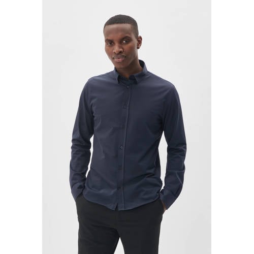Matinique casual overhemd donkerblauw afbeelding