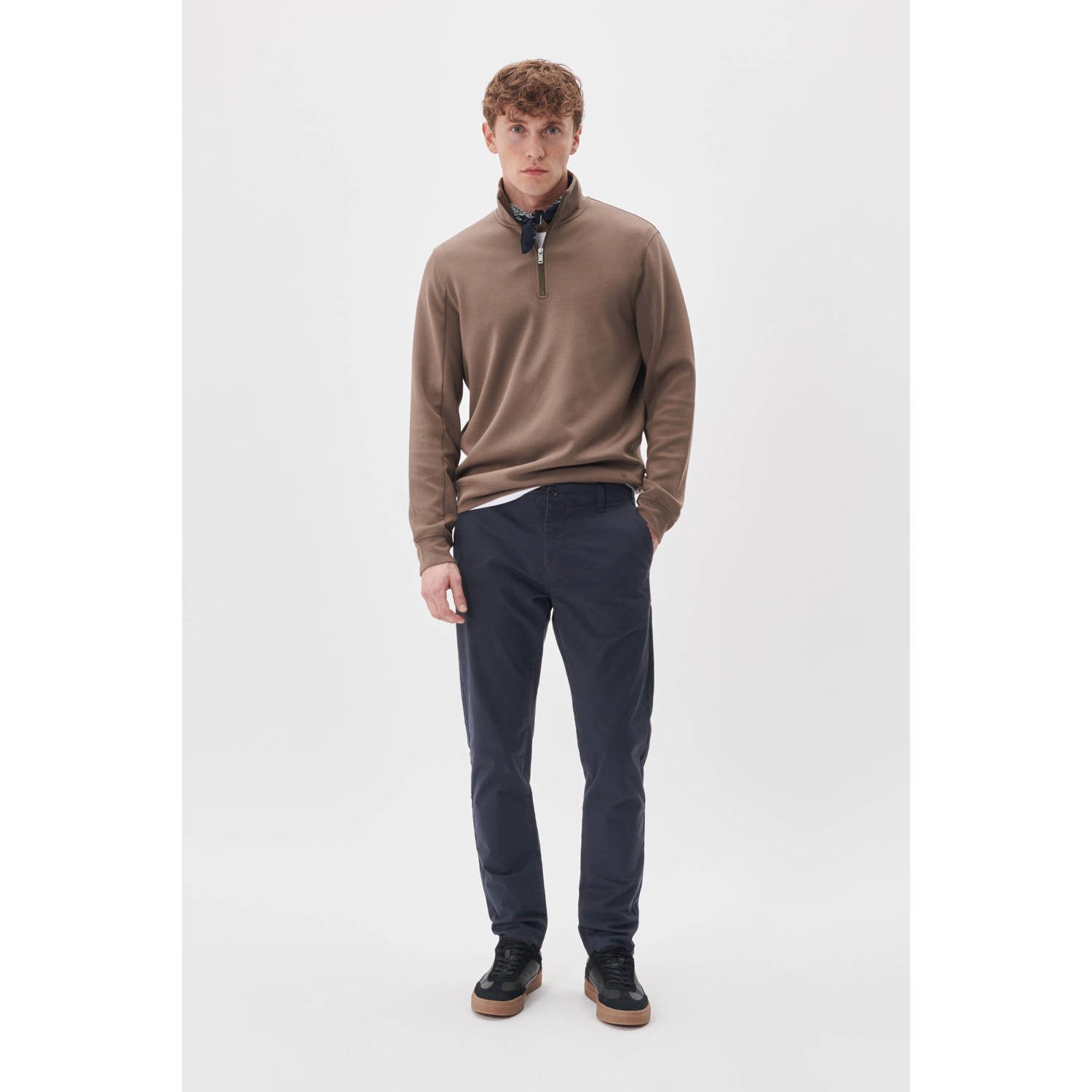 Matinique regular fit chino MABrent dark navy