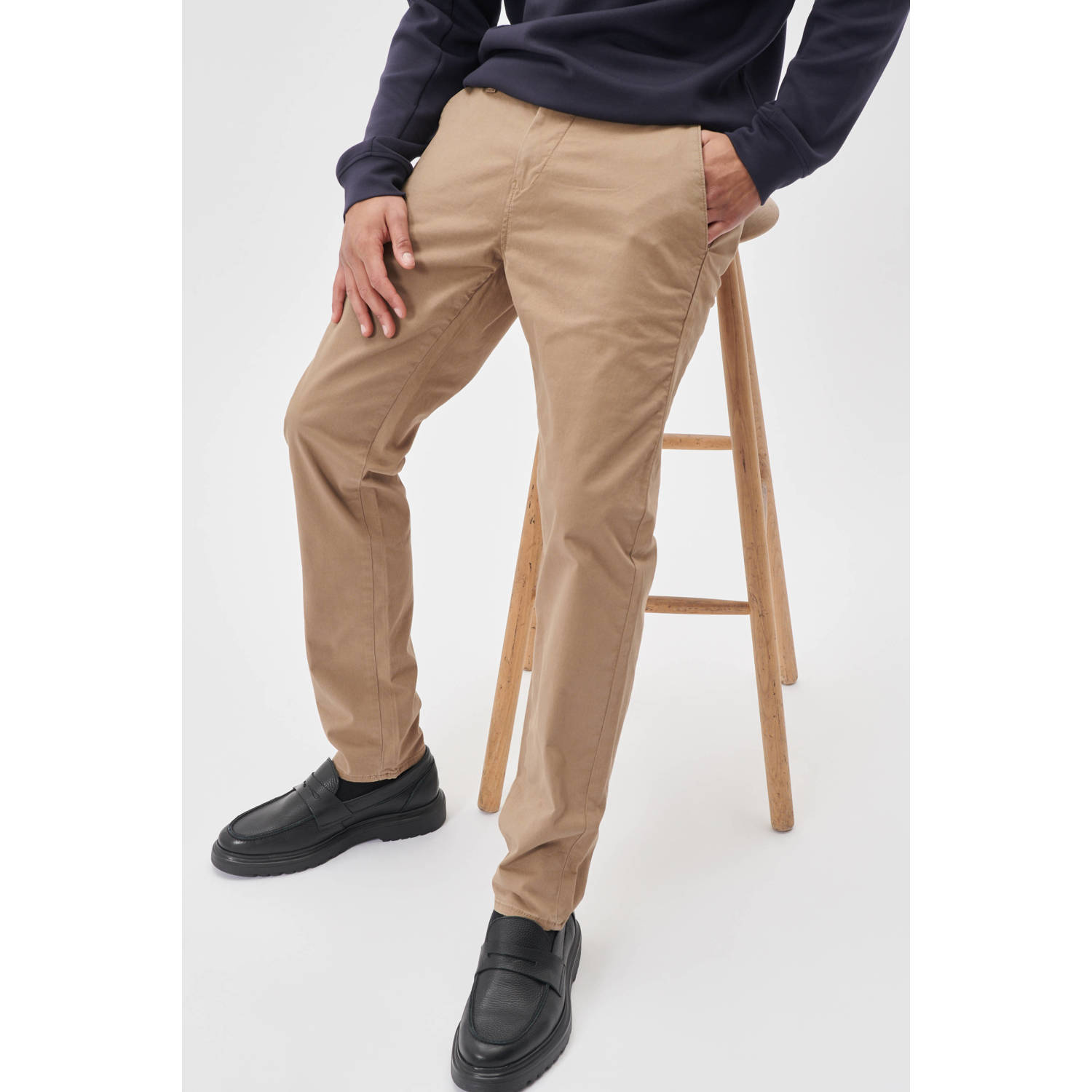Matinique regular fit chino MABrent khaki