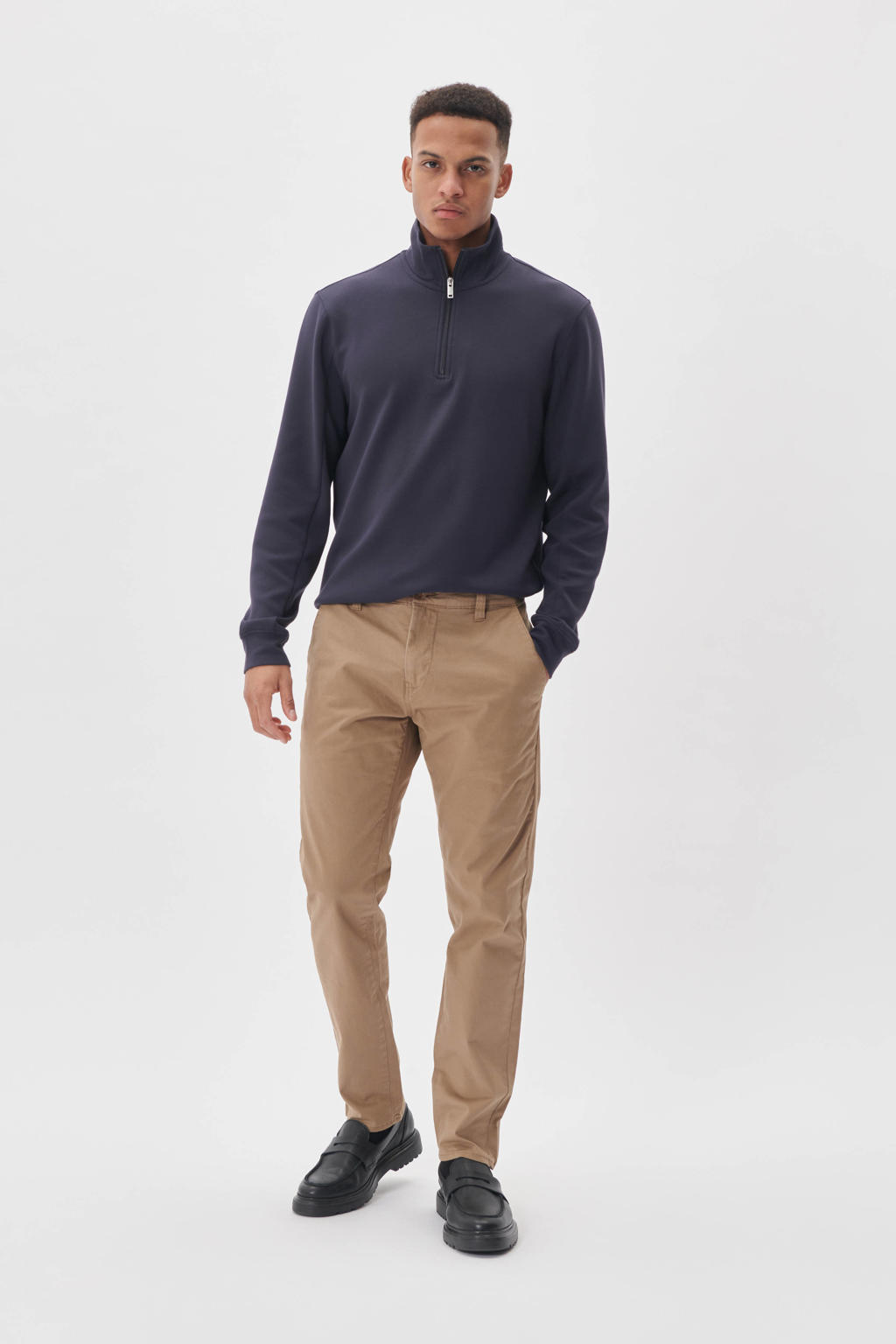 Matinique regular fit chino MABrent lichtbruin
