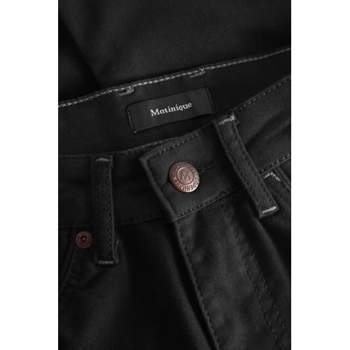 Matinique regular fit chino MApete zwart afbeelding