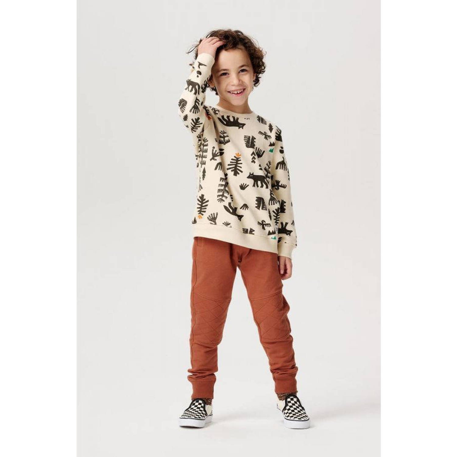 Noppies kids sweater ecru