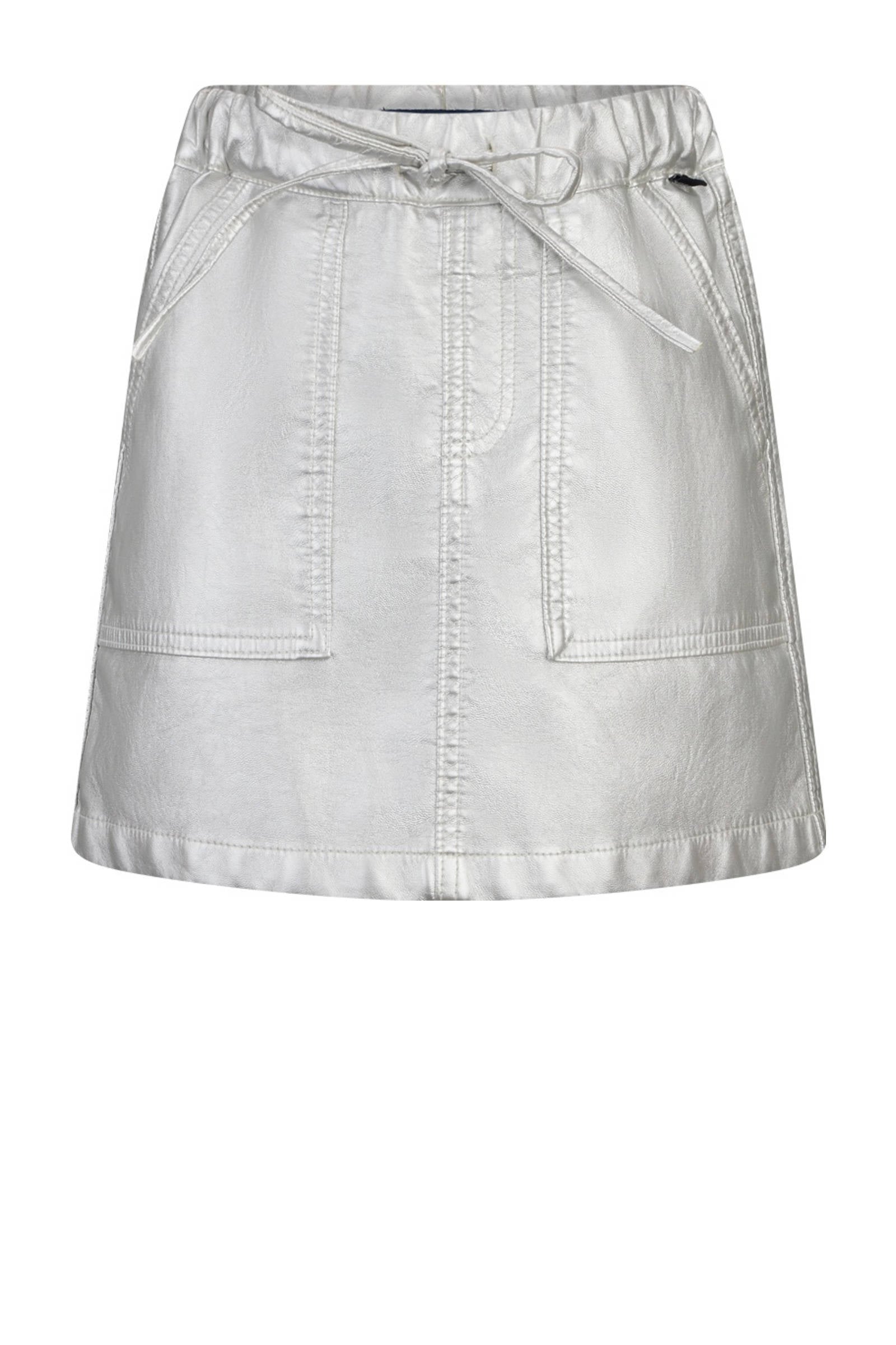 NEYOUQE Jeans dames met zakken effen shorts dames zomer korte broek dames, C-wit, S